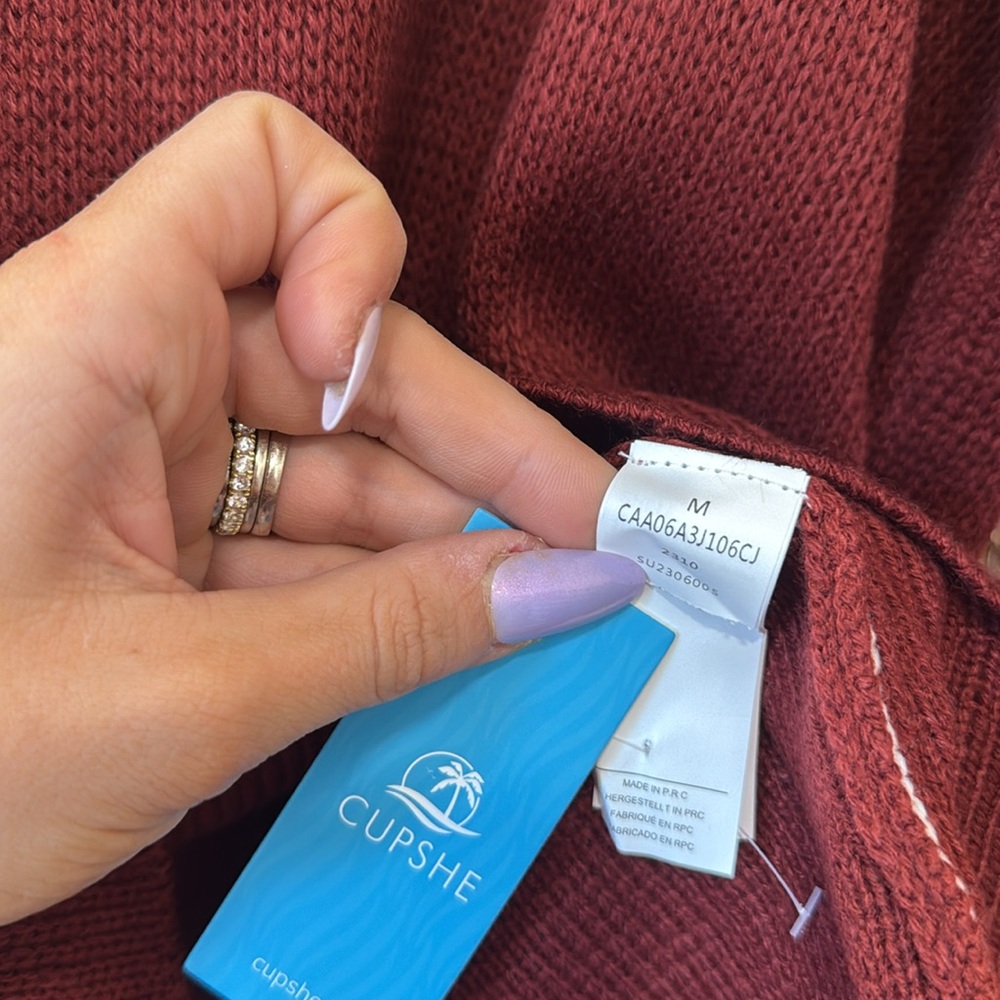 Cupshe Sweater - Picture 4 of 4
